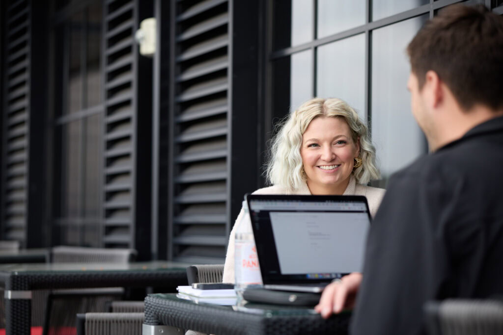 two marketers discuss AEO strategies to increase search visibility